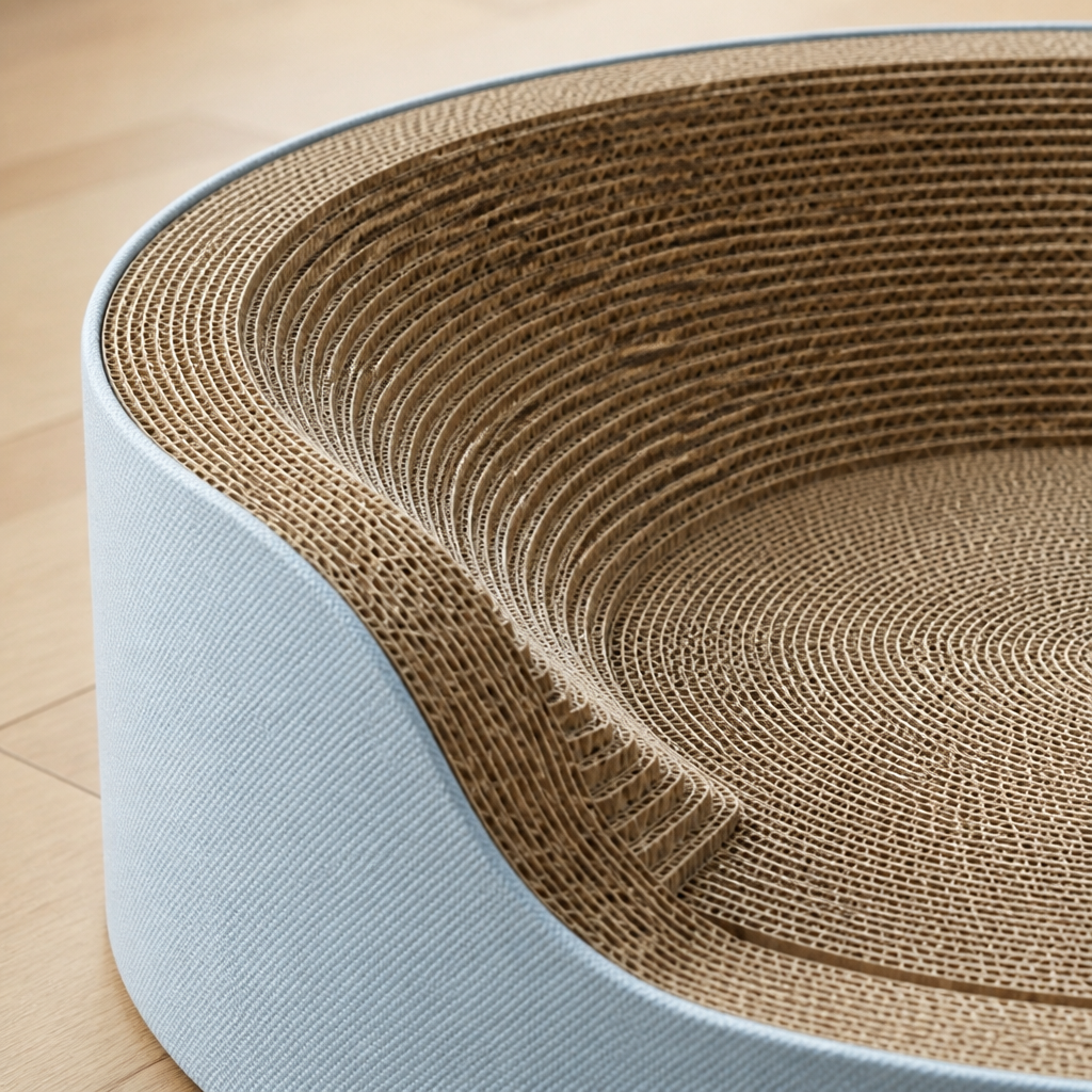 Corrugated Cat Scratcher