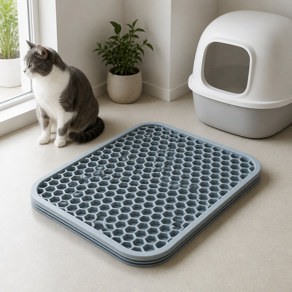 Double-Layer Litter Mat