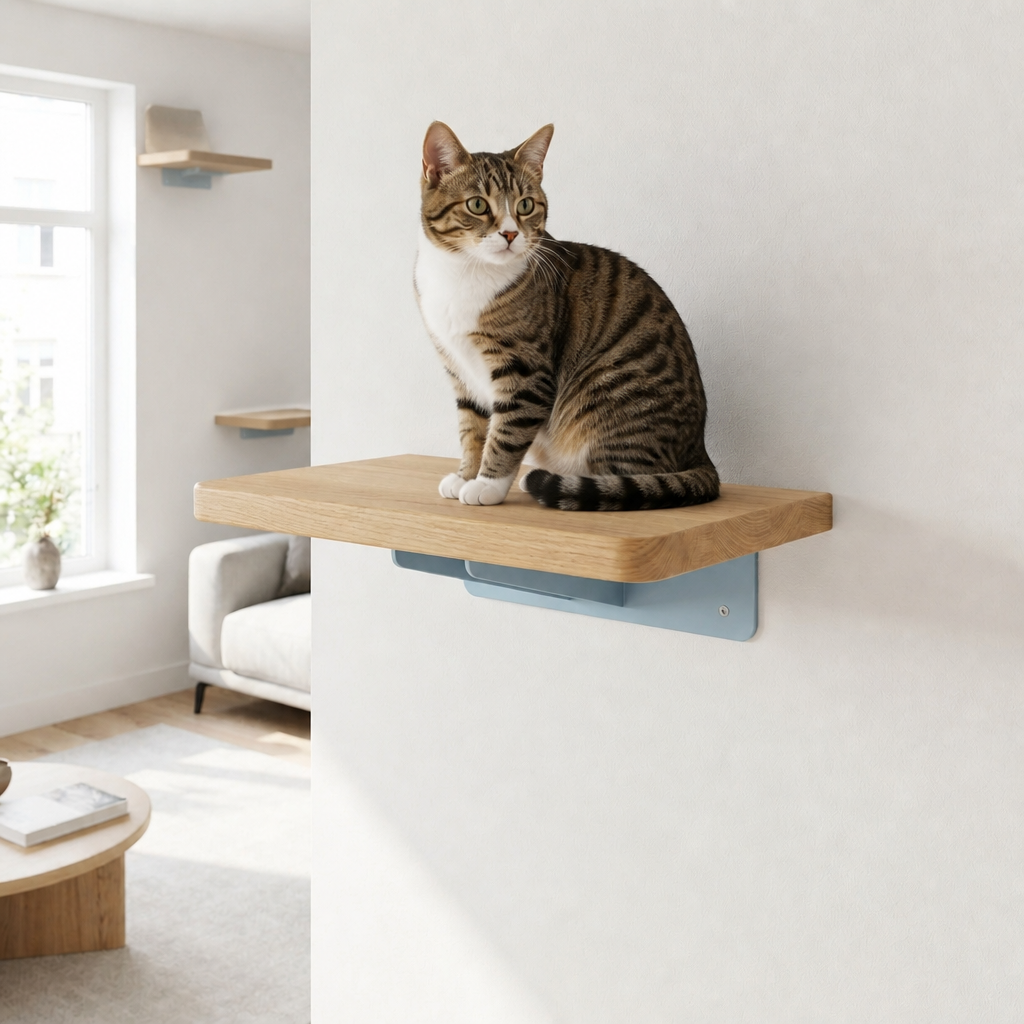Wall-Mounted Cat Step